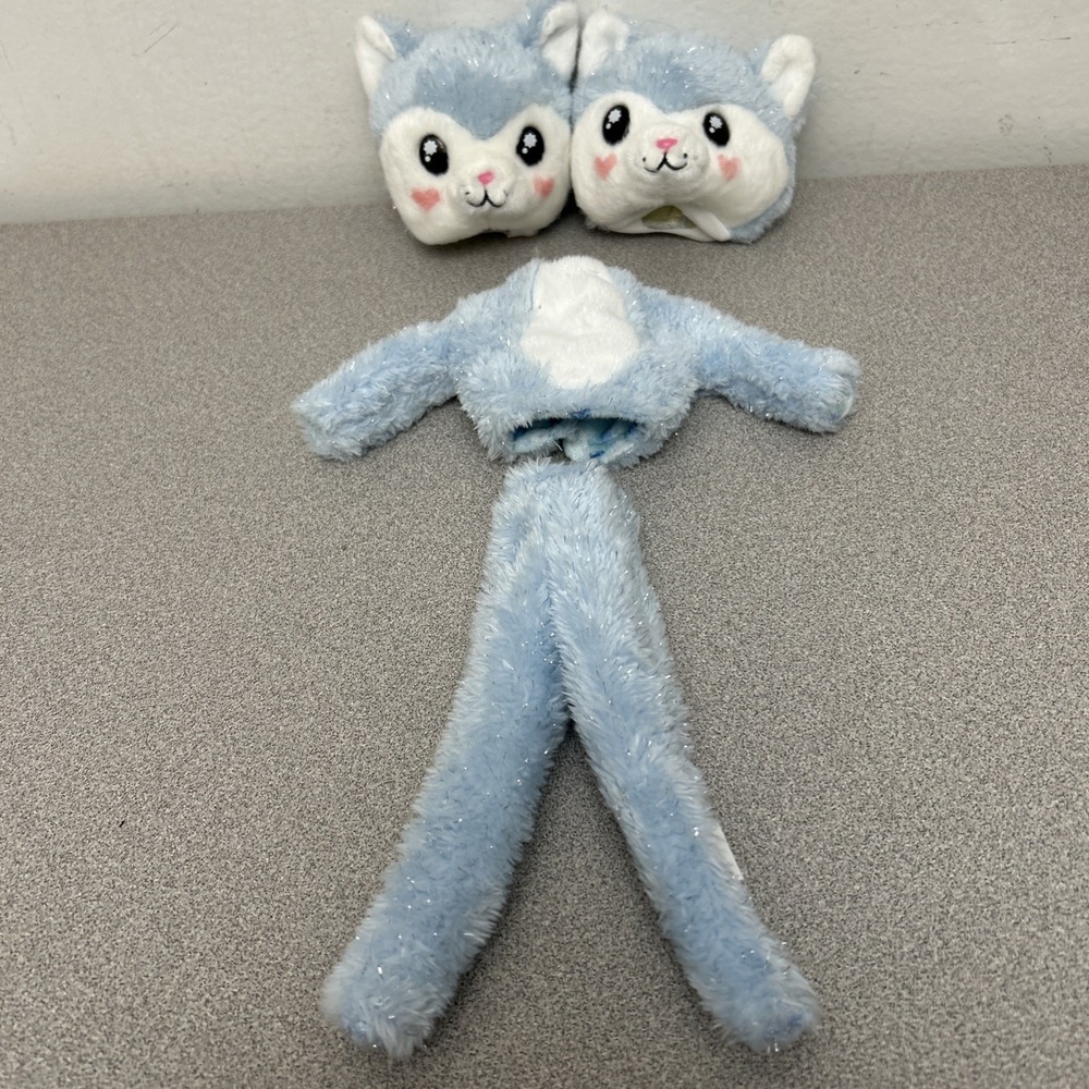 BARBIE Cutie Reveal Sparkle Husky‎ Doll Plush Costume, 2 Heads, Jacket, Pants